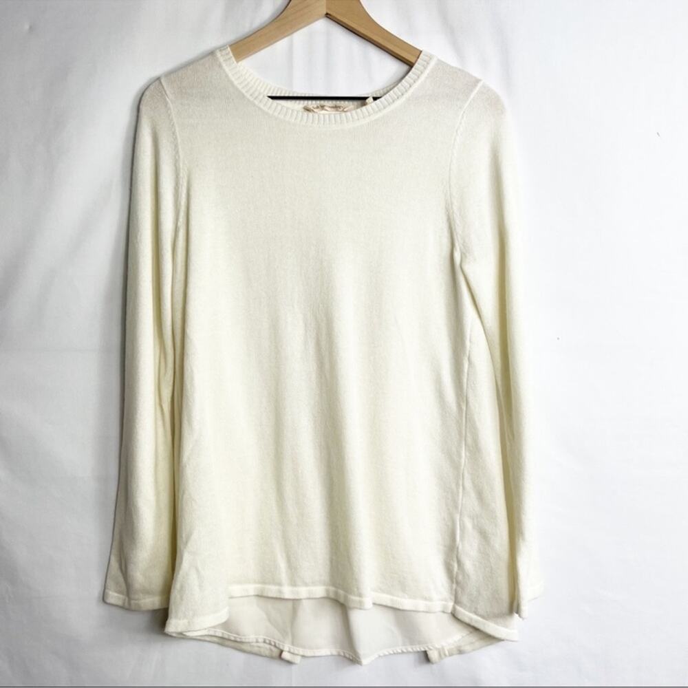 SOFT SURROUNDINGS Sirena A-Line Sweater Chiffon Insert in PS - Picture 2 of 7